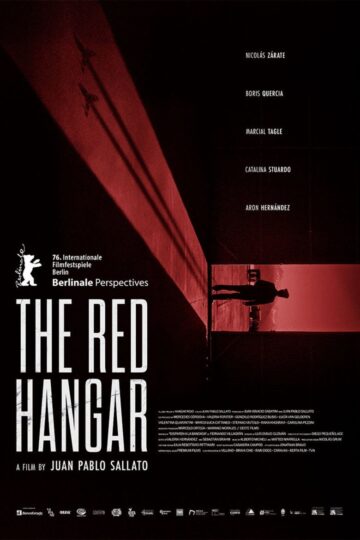 Hangar rojo provisional
