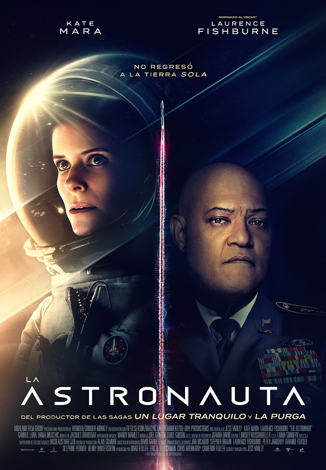 Cartel de la película La astronauta
