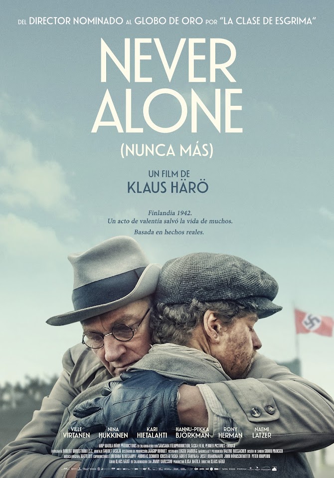 Cartel de la película Never Alone (Nunca más)