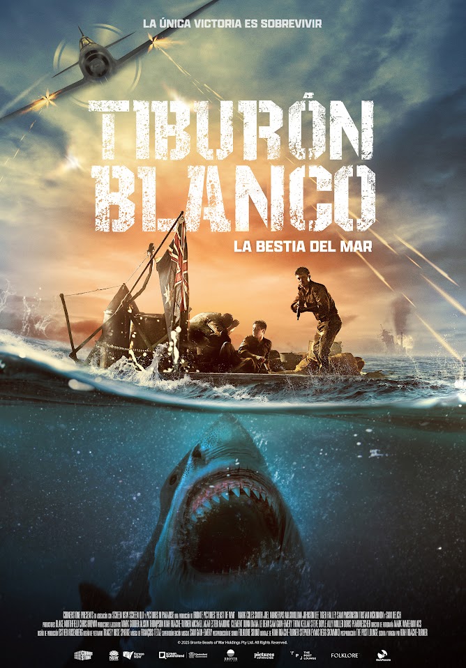 Cartel de la película Tiburón blanco: La bestia del mar