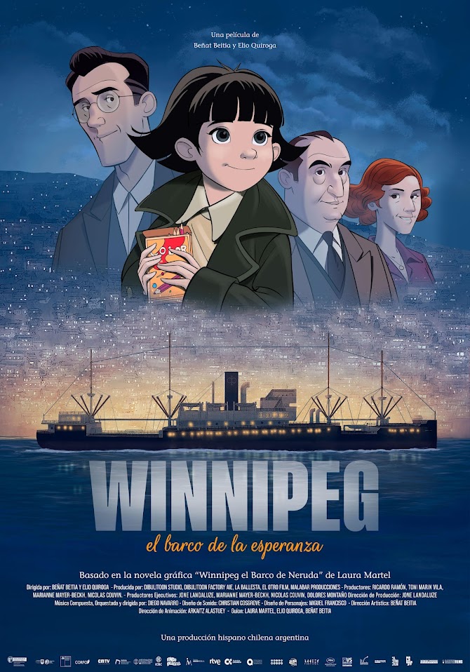 Cartel de la película Winnipeg, el barco de la esperanza