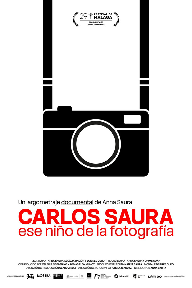 Cartel de la película Ese niño de la fotografía. Carlos Saura