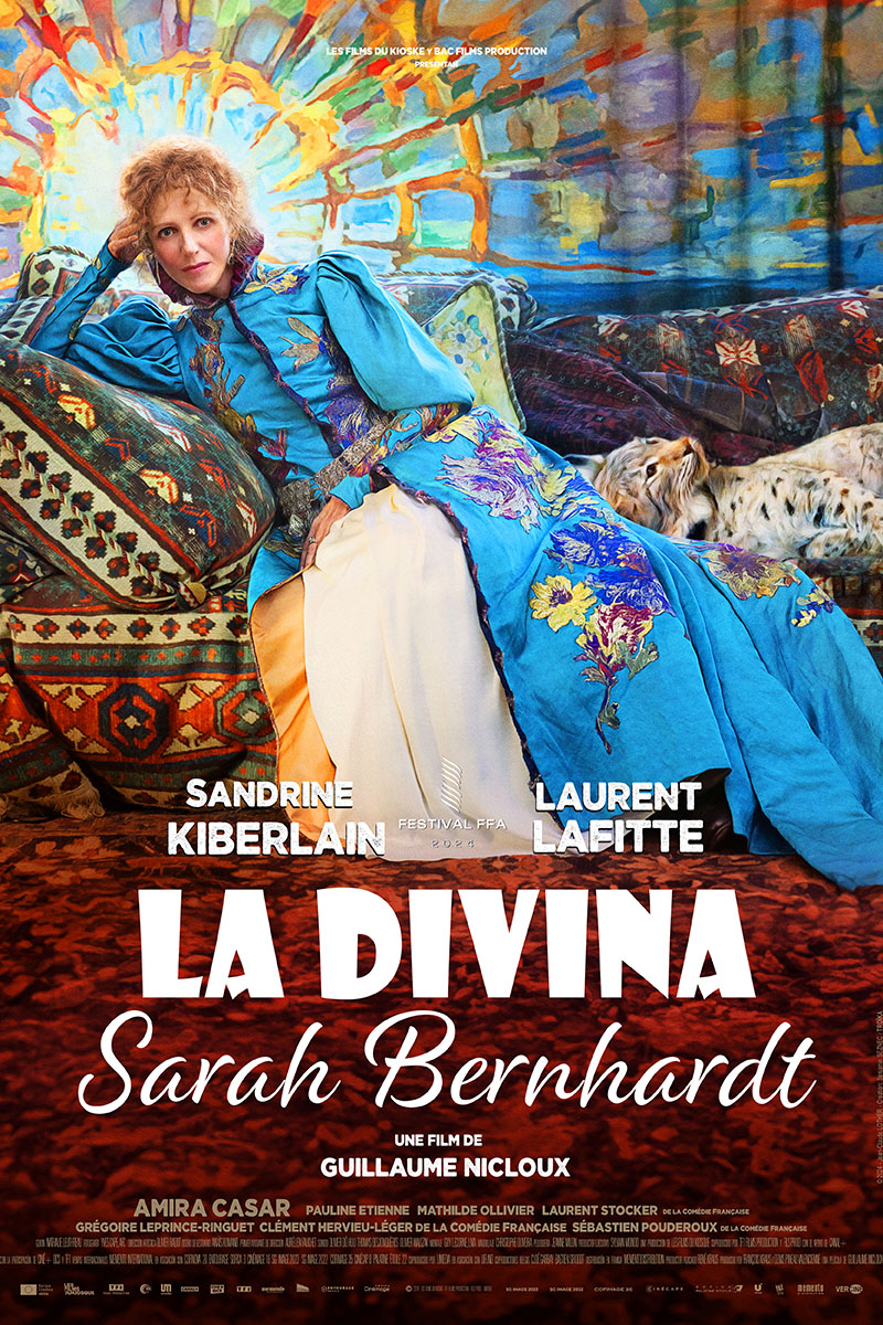 Cartel de la película La divina Sarah Bernhardt