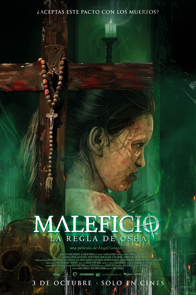 Cartel de la película Maleficio (La regla de Osha)