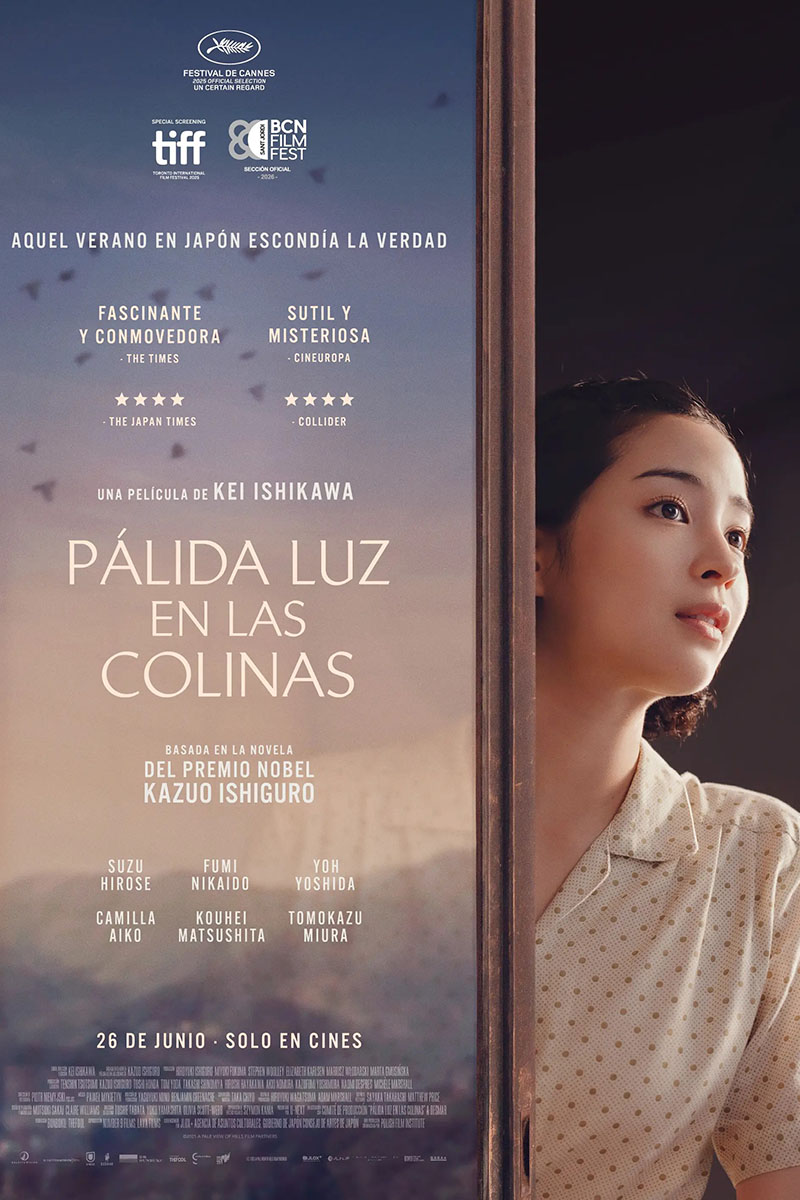Cartel de la película Pálida luz en las colinas