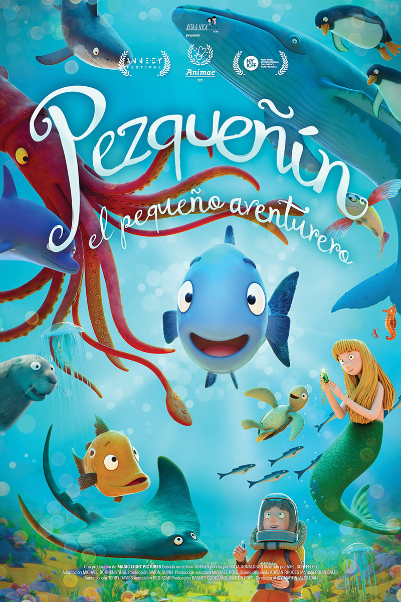 Cartel de la película Pezqueñín, el pequeño aventurero