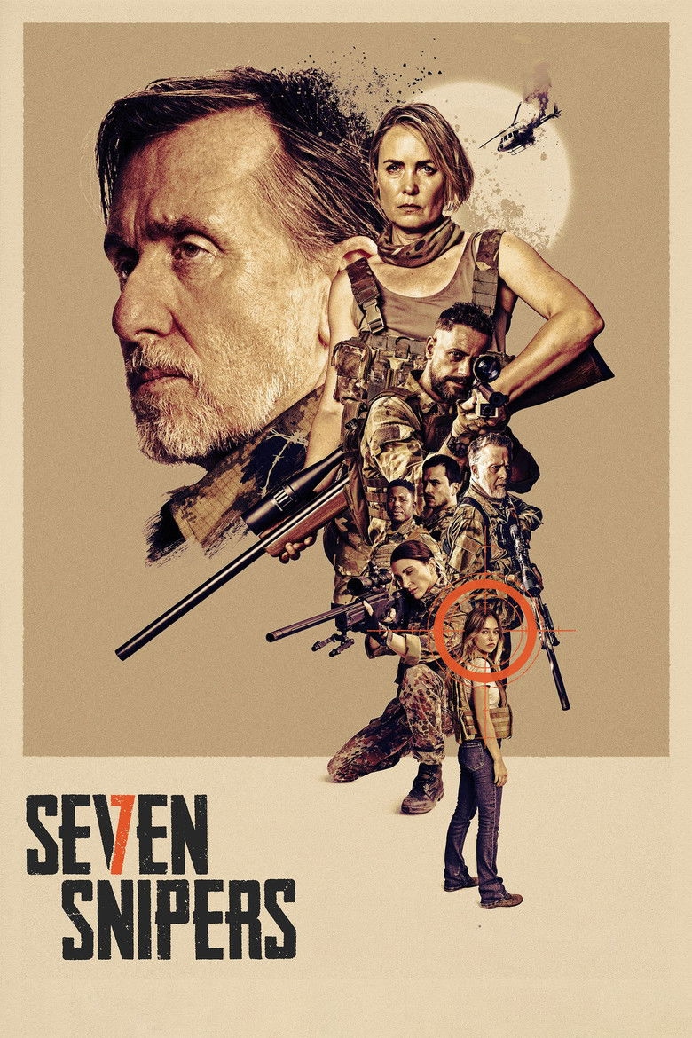 Cartel de la película Siete francotiradores