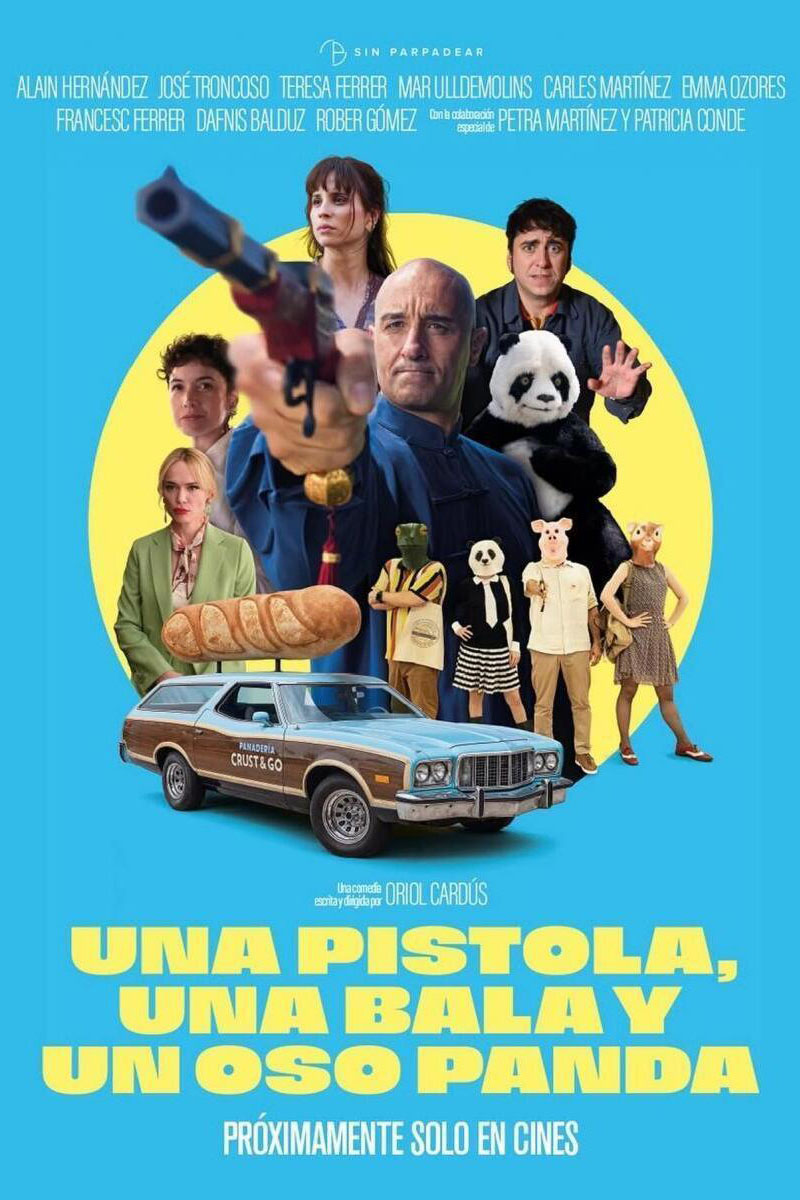 Cartel de la película Una pistola, una bala y un oso panda