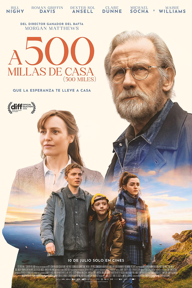 Cartel de la película A 500 millas de casa