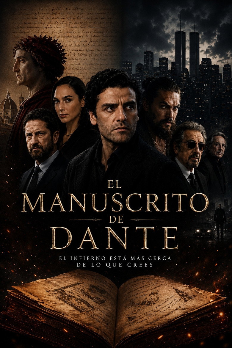 Cartel de la película El manuscrito de Dante