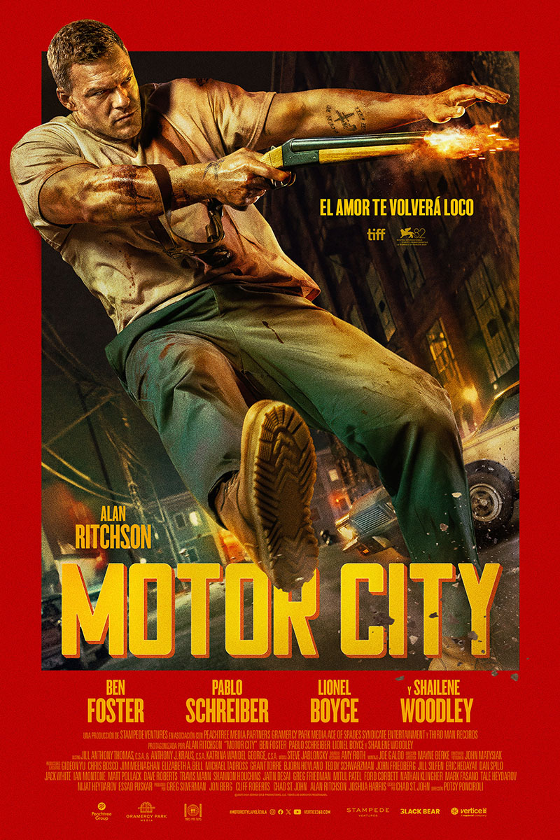 Cartel de la película Motor City