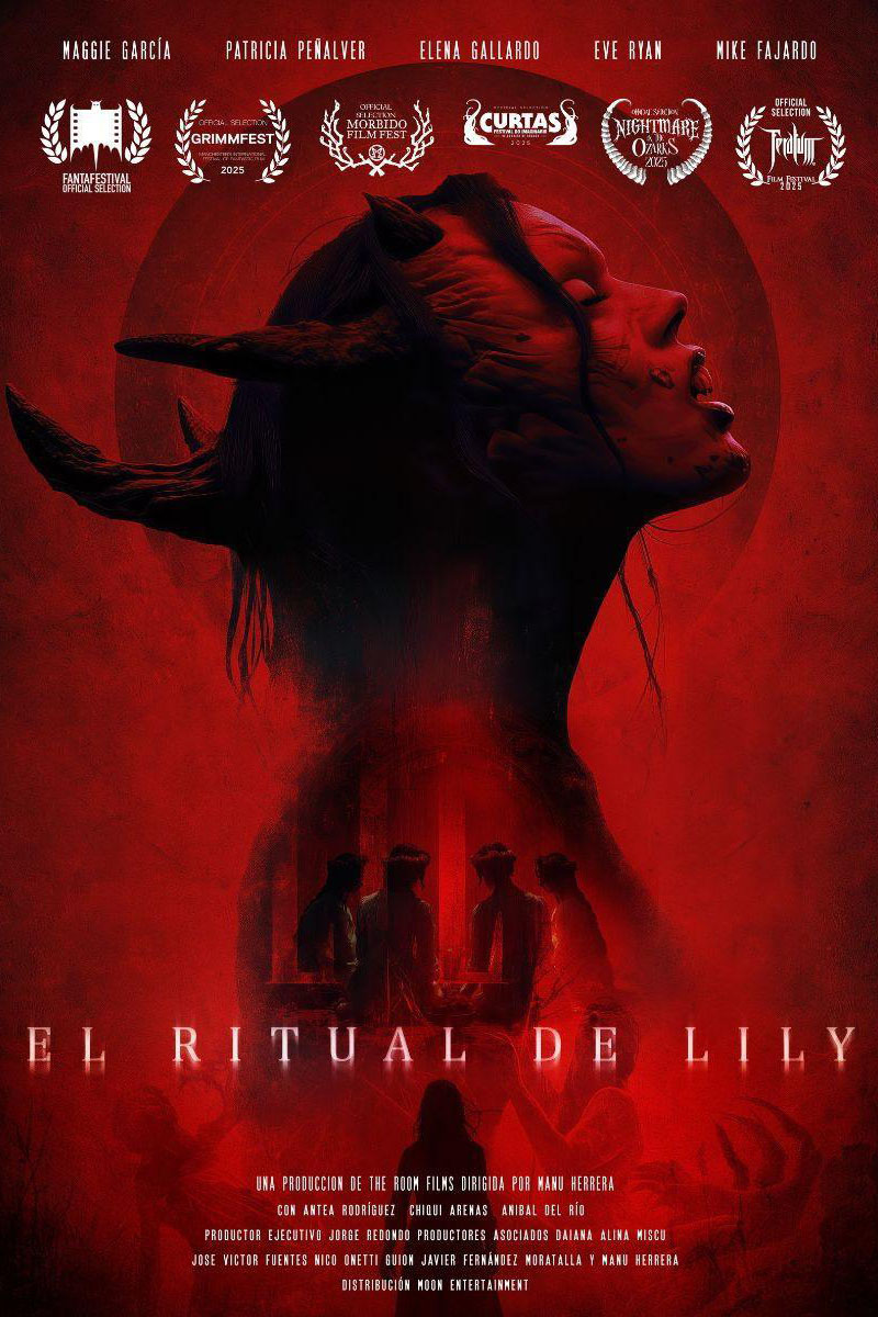 Cartel de la película El ritual de Lily