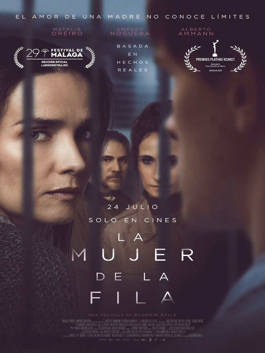 Cartel de la película La mujer de la fila