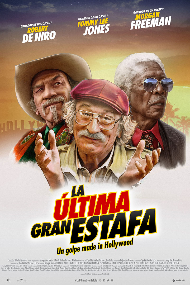 Cartel de la película La última gran estafa