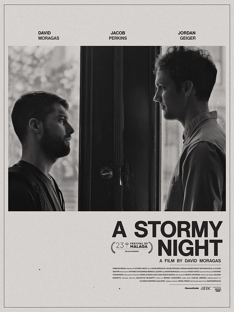 Cartel de la película A Stormy Night