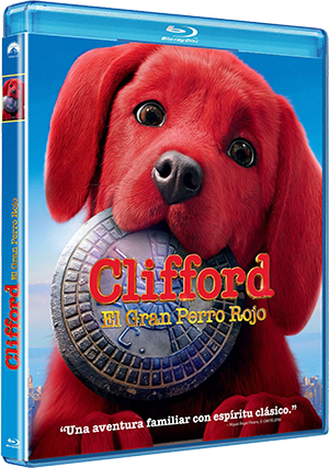Carátula Blu-ray - Clifford, el gran perro rojo