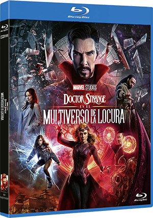 Carátula Blu-ray - Doctor Strange en el multiverso de la locura