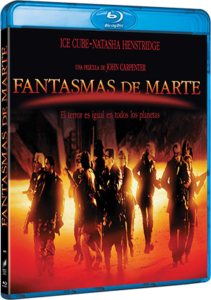 Carátula Blu-ray - Fantasmas de Marte