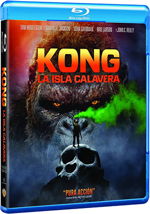 Carátula Blu-ray - Kong: La isla calavera