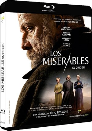 Carátula Blu-ray - Los miserables. El origen
