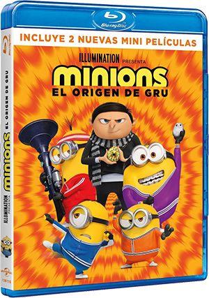 Carátula Blu-ray - Minions: El origen de Gru