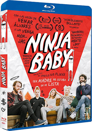 Carátula Blu-ray - Ninjababy