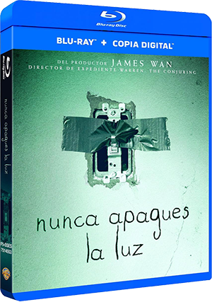Carátula Blu-ray - Nunca apagues la luz