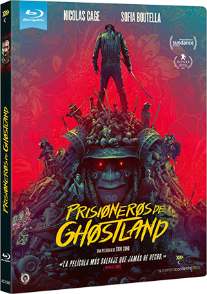 Carátula Blu-ray - Prisioneros de Ghostland
