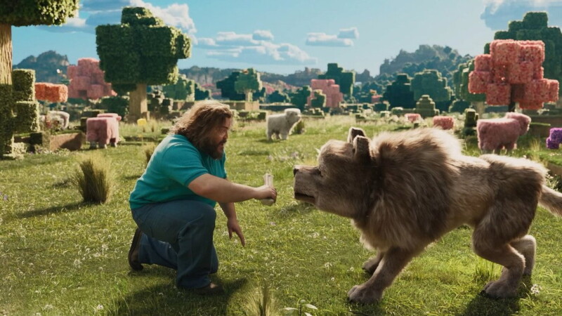 Jack Black en Una película de Minecraft (2025)
