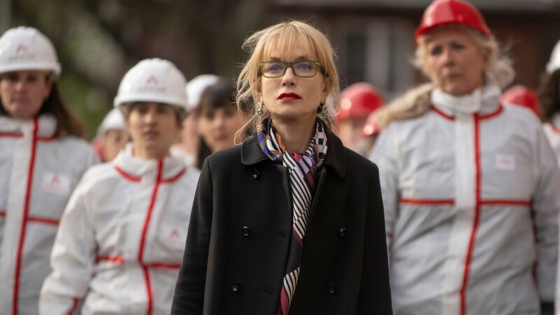 Isabelle Huppert en Un blanco fácil (2022)