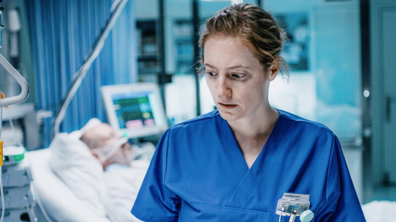 Leonie Benesch en Turno de guardia (2025)