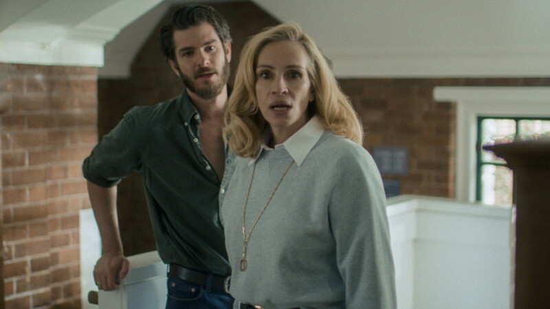 Julia Roberts y Andrew Garfield en Caza de brujas (2025)