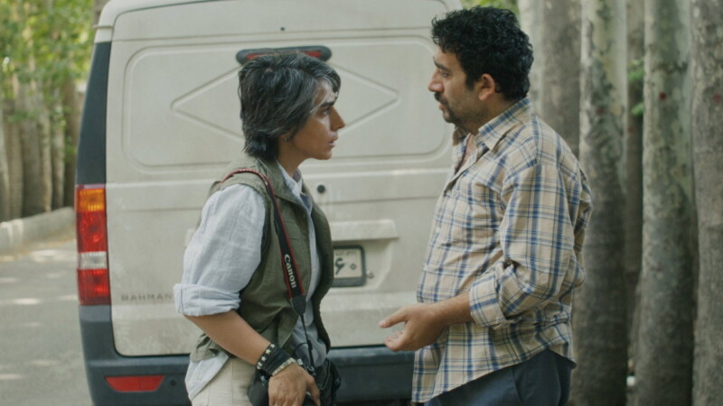 Vahid Mobasseri y Mariam Afshari en Un simple accidente (2025)
