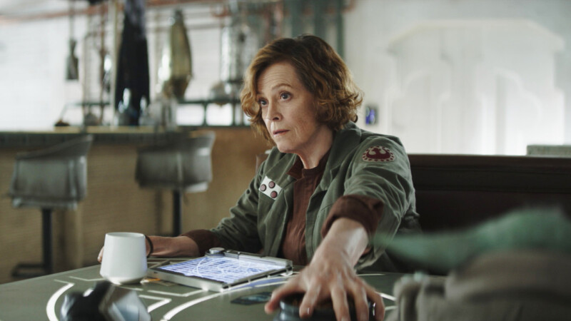 Sigourney Weaver en The Mandalorian and Grogu (2026)