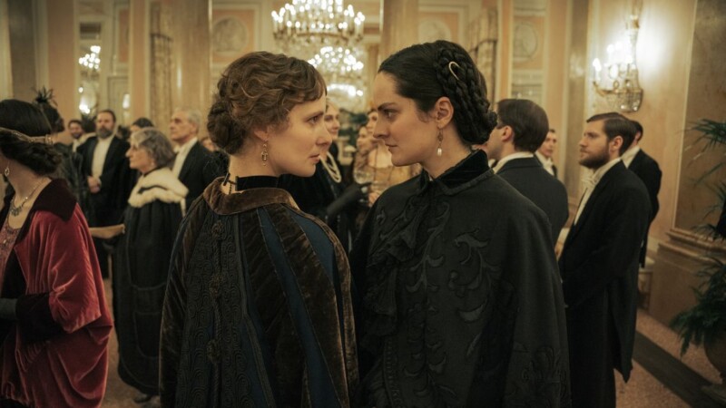 Noémie Merlant y Fanni Wrochna en Eleonora Duse, la divina
