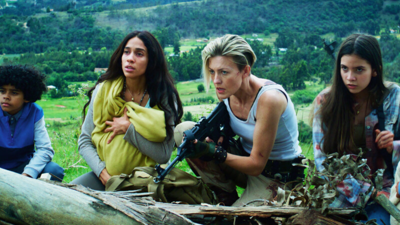 Alanna De La Rossa, Oksana Orlan, y Maria del Rosario Barreto en Mercenaria (2024)
